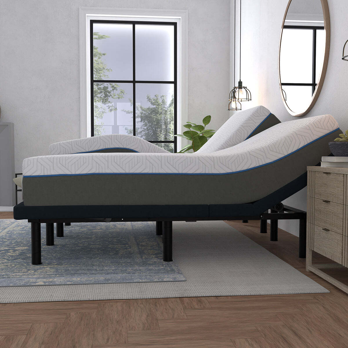 Bedplanet Lavender 12″ Gel Infused Firm Mattress