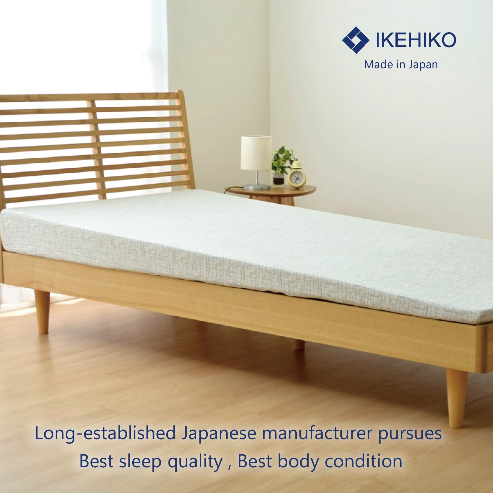 IKEHIKO Slope Mattress Twin Extra Firm 97×195cm Urethane Foam Foldable Japan