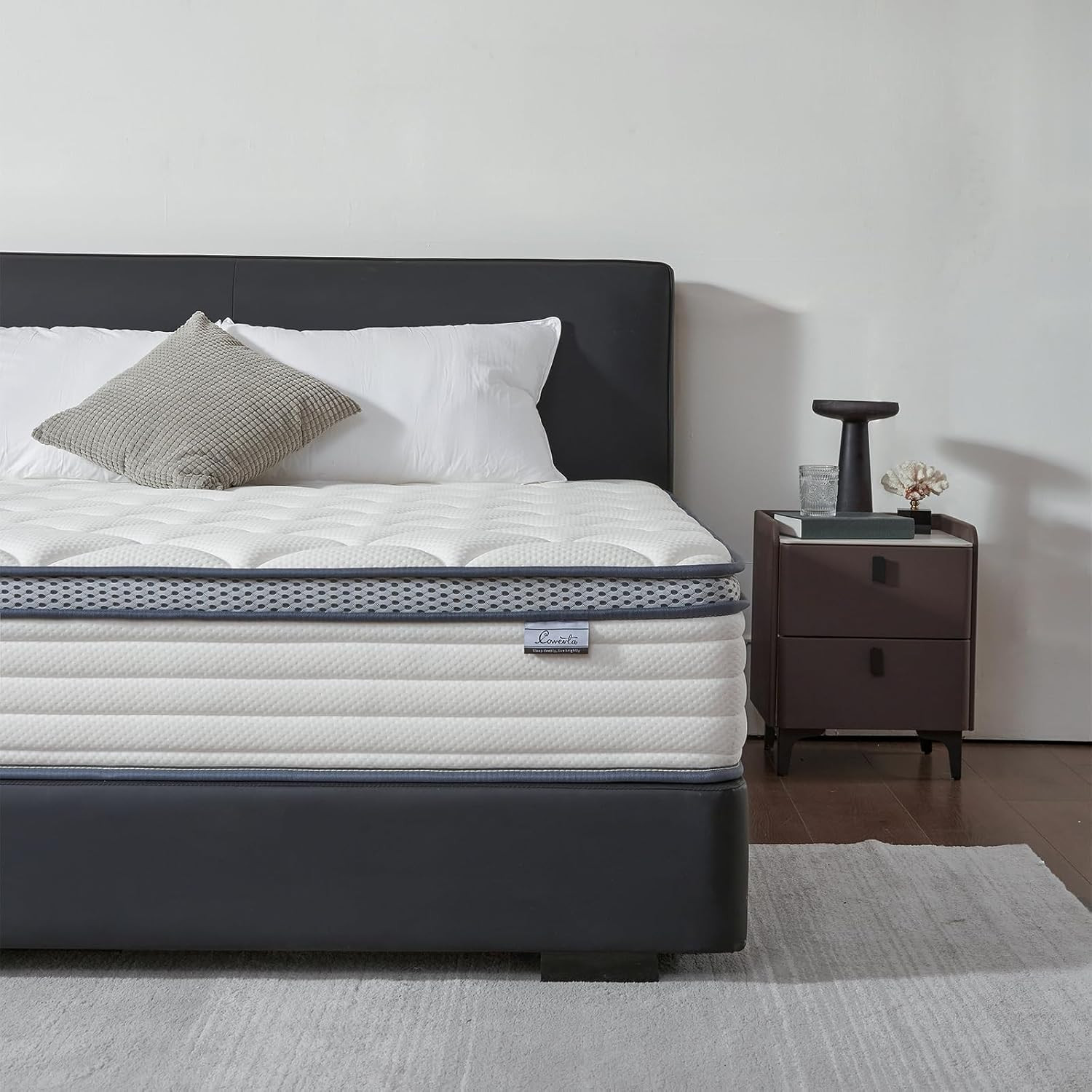 10 Inch Twin Hybrid Mattress – Pocket Innerspring for Comfort & Support