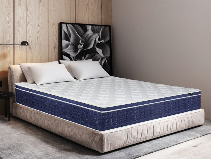 14″/12″ Mattress Twin Full Queen King Size InnerSpring Memory Foam Bed in A Box
