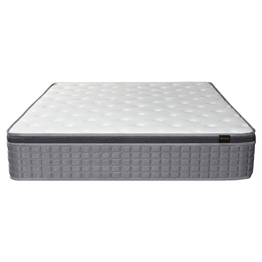 12” Full Size Mattress Memory Foam Pocket Spring Medium Firm Bed in a box