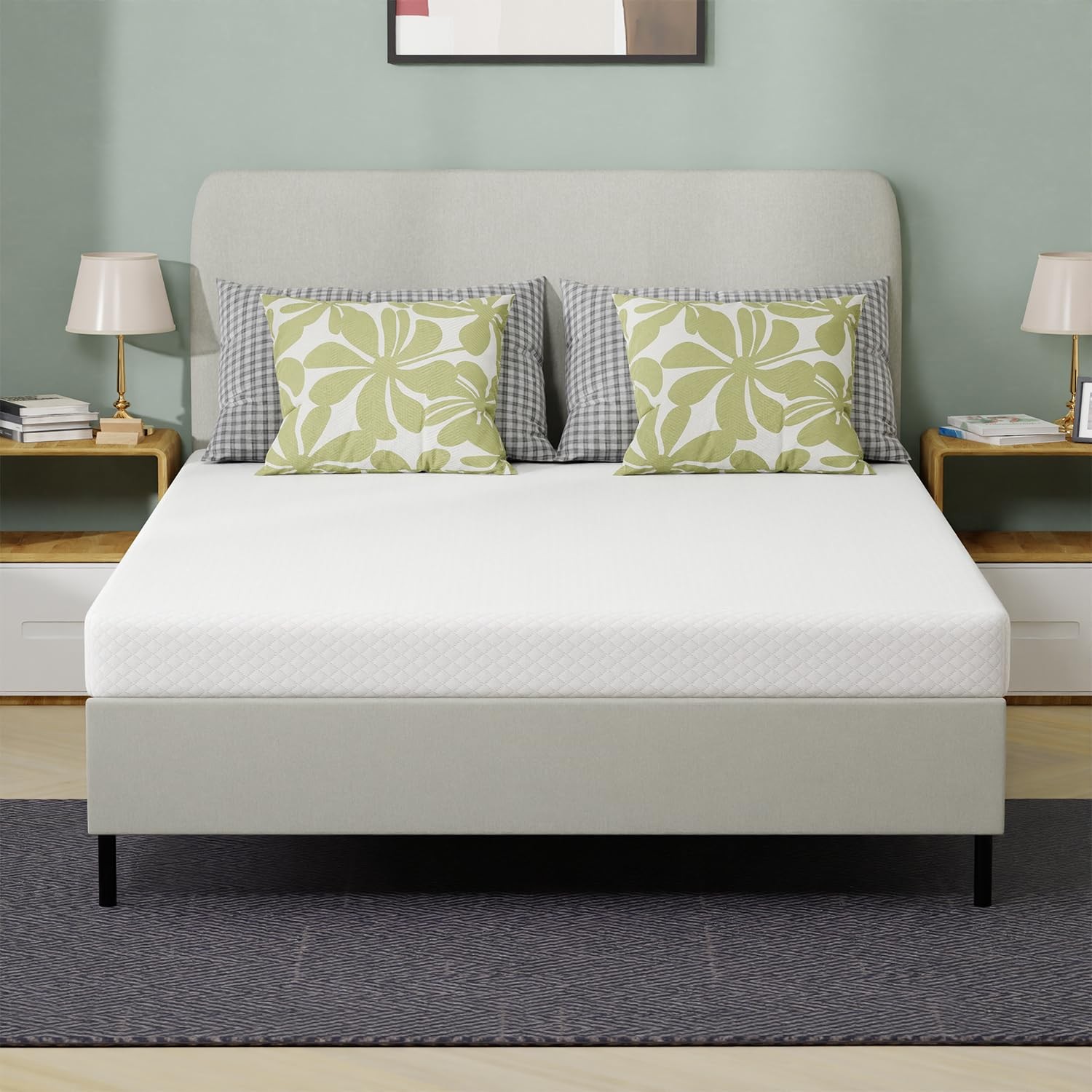 5 Inch Memory Foam Mattress/Medium-Firm Mattress for Pressure Relief & Cooler…