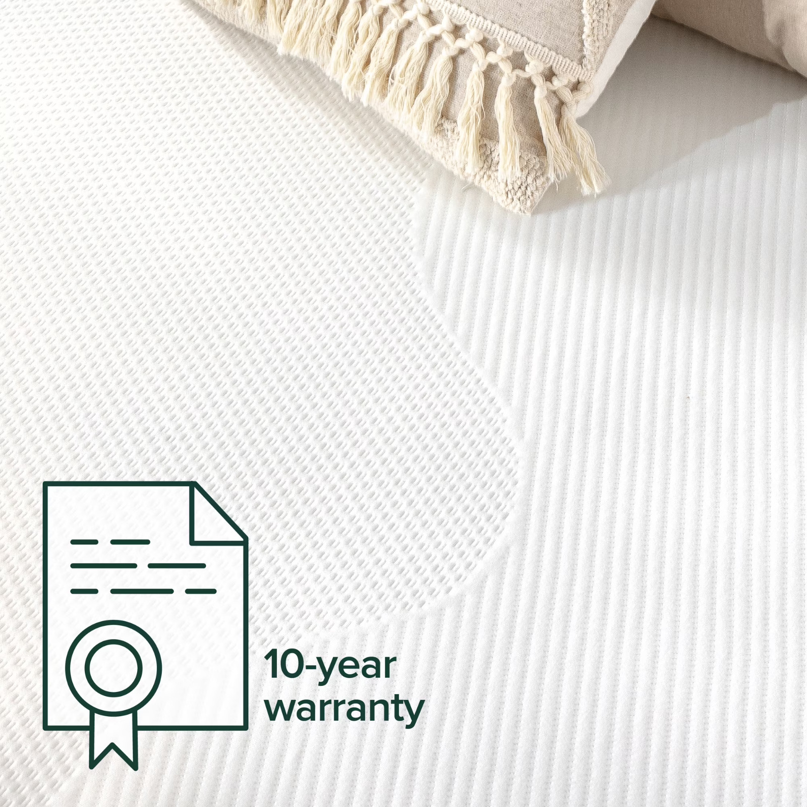 Zinus Spa Sensations Serenity 8, 10, 12 in Memory Foam Mattress, Twin
