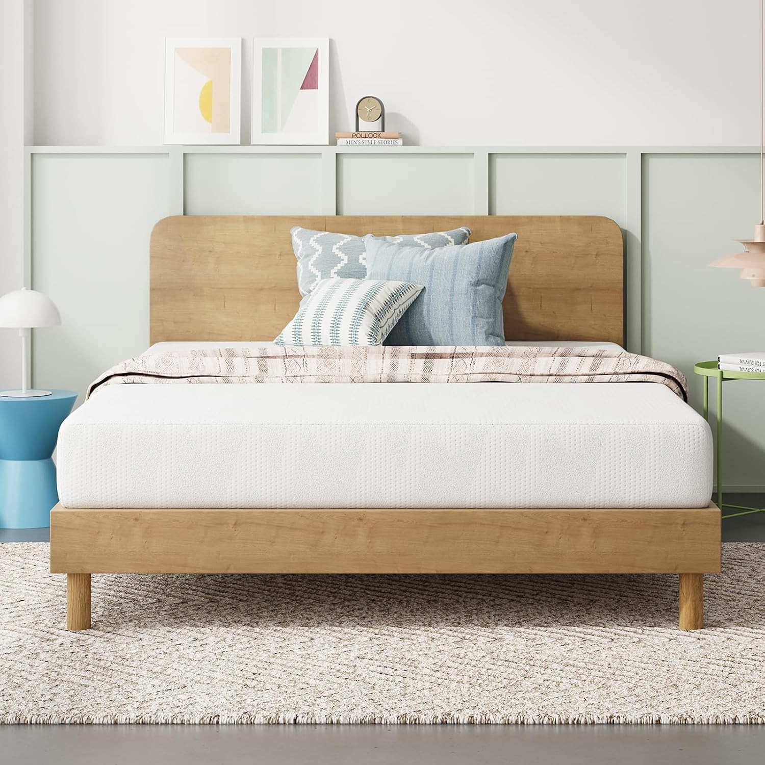 Novilla Mattress, 5-14 Inch Gel Memory Foam Mattress in a Box, Cooling Comfort