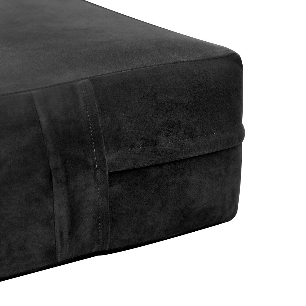 Knife Edge 6″ TWIN-XL 80x39x6 Velvet Indoor Daybed Mattress |COVER ONLY|-AD350
