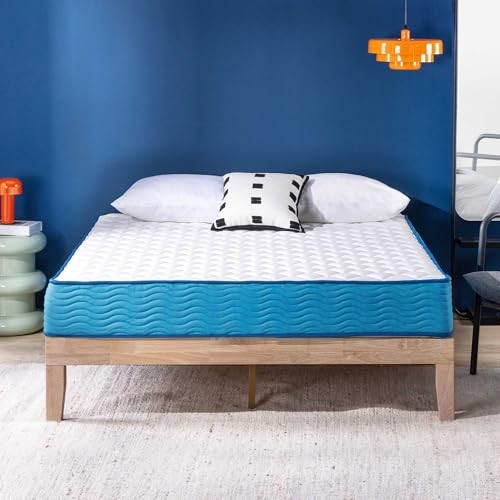 BEST PRICE MATTRESS 10 INCH HYBRID MATTRESS TIGHT TOP SUPPORTIVE FOAM KING WHITE