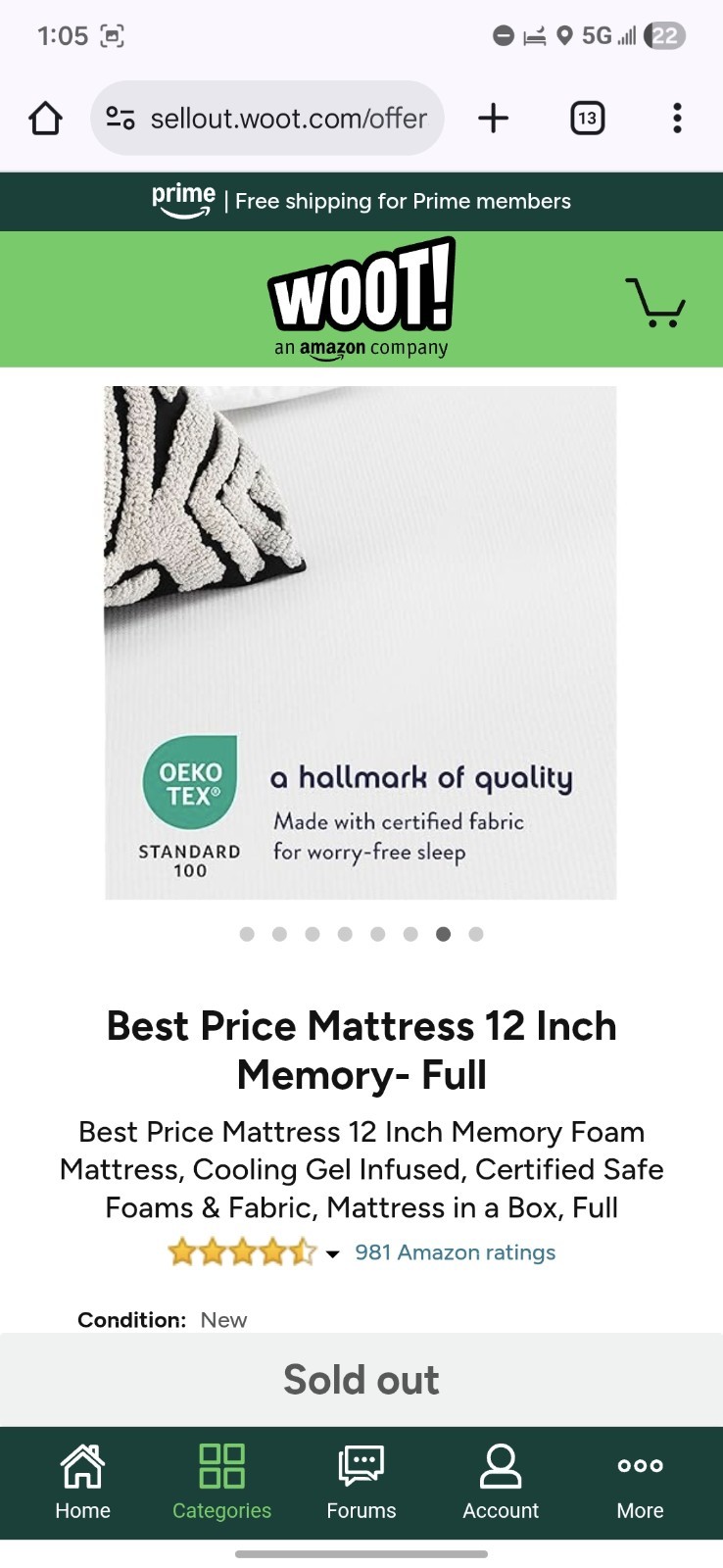 Best Price 12 Inch Memory Full Mattress In A Box Gel Memory Foam