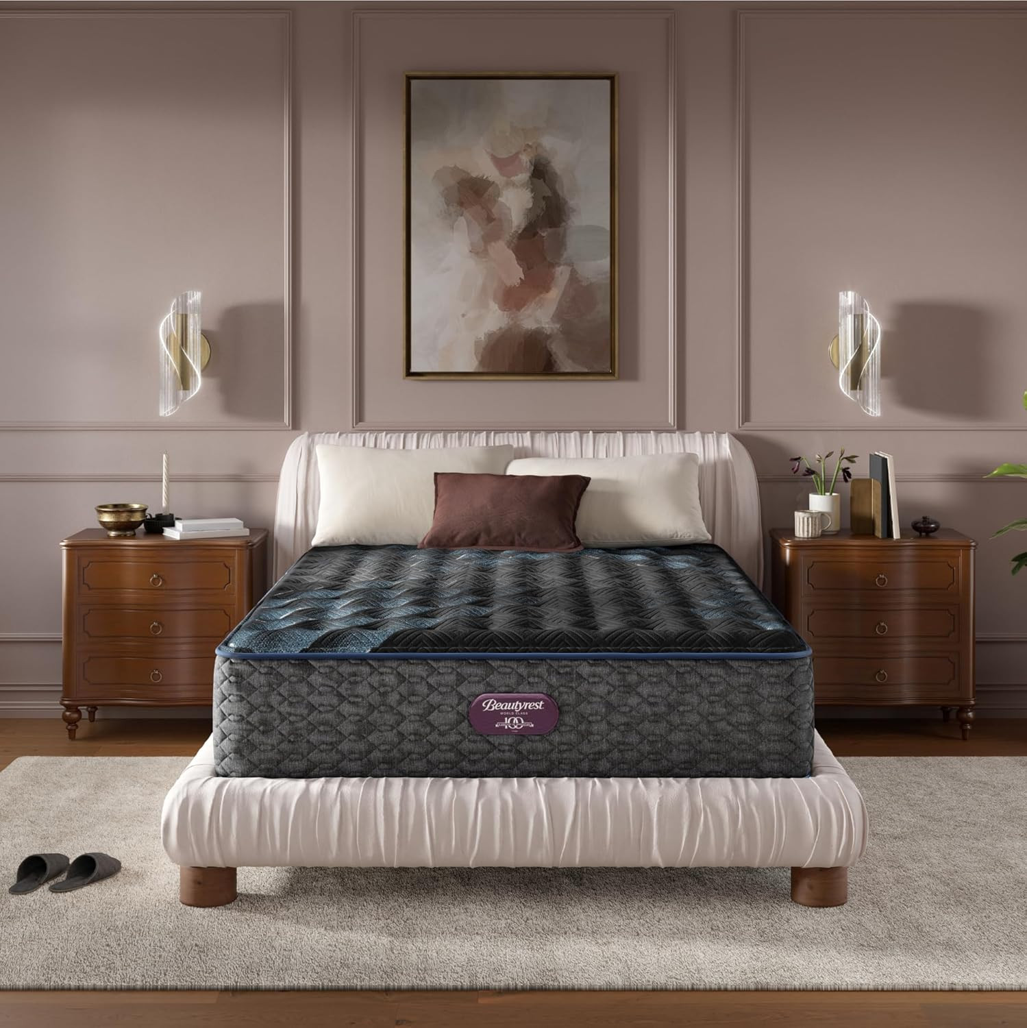 King Size 15″ Medium Mattress – Durable Support, Cooling, 100 Night Trial