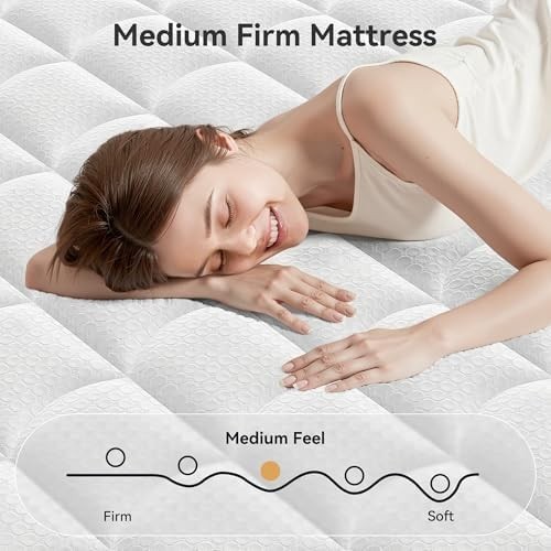 12 Inch Queen Mattress in a Box Hybrid Gel Memory Foam Pocket Spring Soft Plush