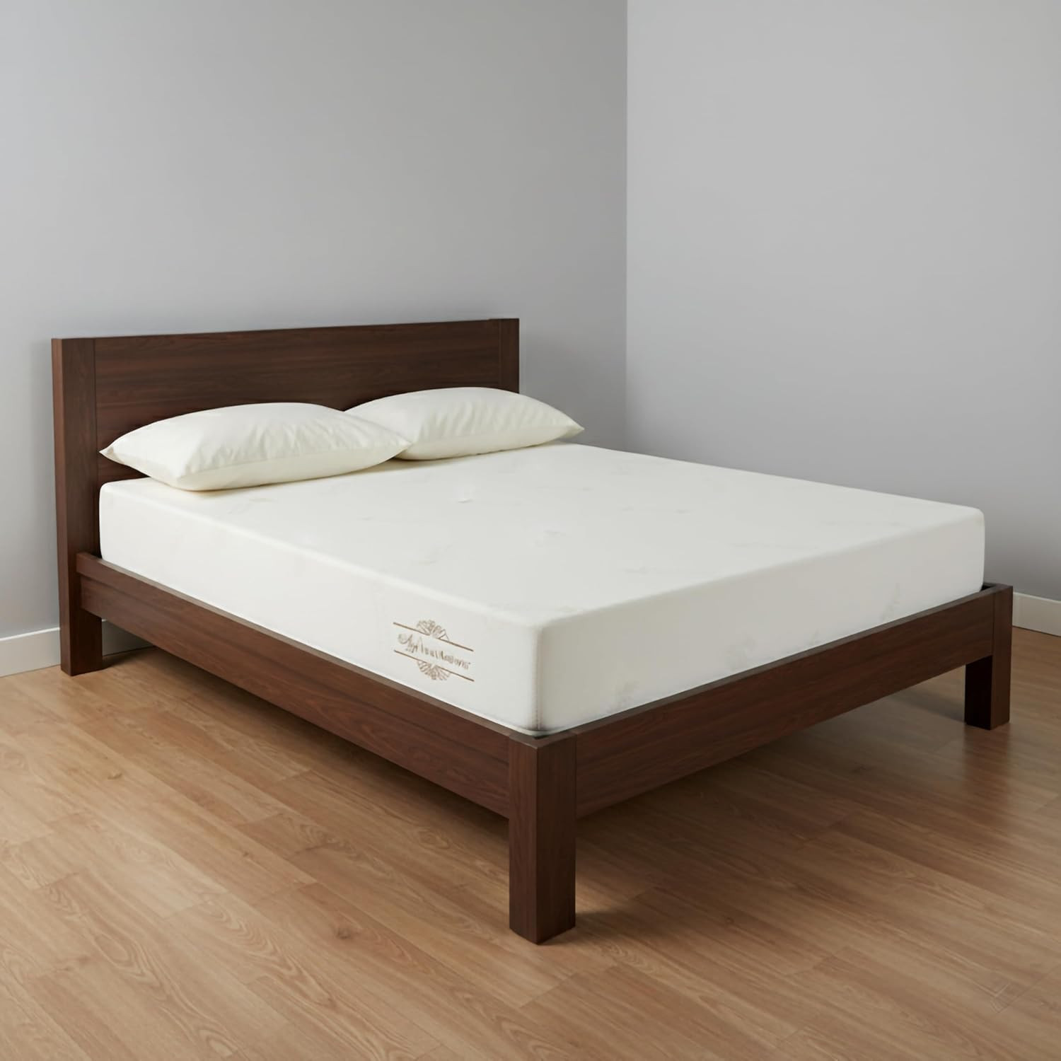 Aloe Infused Extra Firm Memory Foam Mattress, California King, White