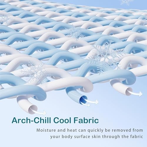 Moonrite Cooling Blanket Full/Size – Q-max 0.45 Japanese Arc-Chill Queen Grey