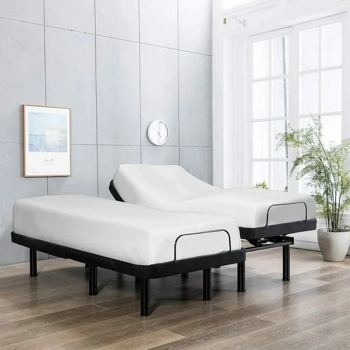 Jeromes 8” split California king dream cloud memory foam mattress 1 mattress