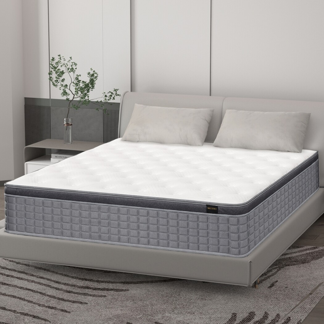 14″ 12″ Twin Full Queen King Hybrid Mattress in A Box Spring Gel Memory Foam Bed