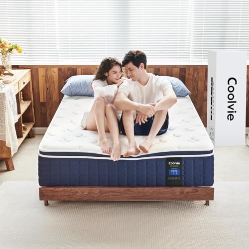Mattress 14 Inch, Hybrid Bed Mattress in a Box, 4 Twin 14 Inch Medium Firm