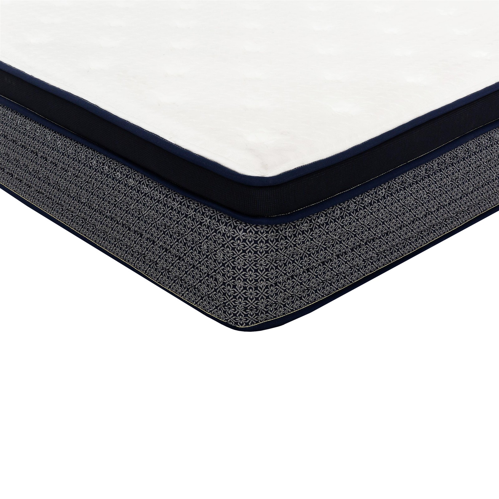 Polar King Hybrid Euro Top 14 inch Gel Memory Foam Hybrid Mattress