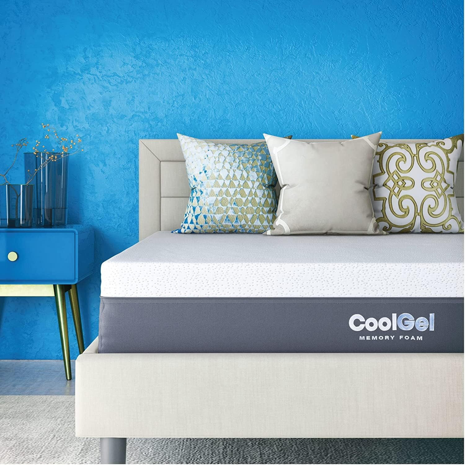 Memory Foam 12-Inch Mattress with Pillow, Certipur-Us Certified, Mattress in a B