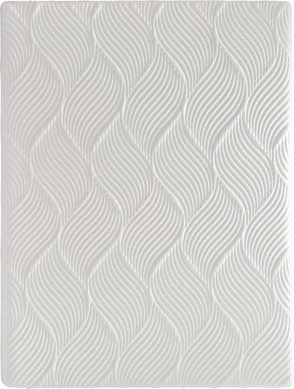 Nocturne 10″ Gel Memory Foam Mattress – California King, White