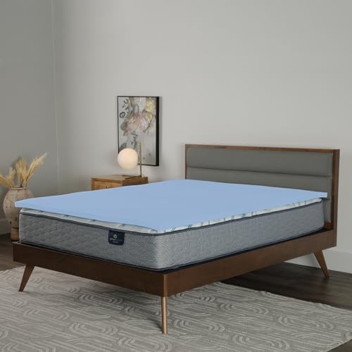 Comfort Cool Memory Foam Mattress Topper, 1.5 Inch, Twin Twin XL 79″x38″x1.5″
