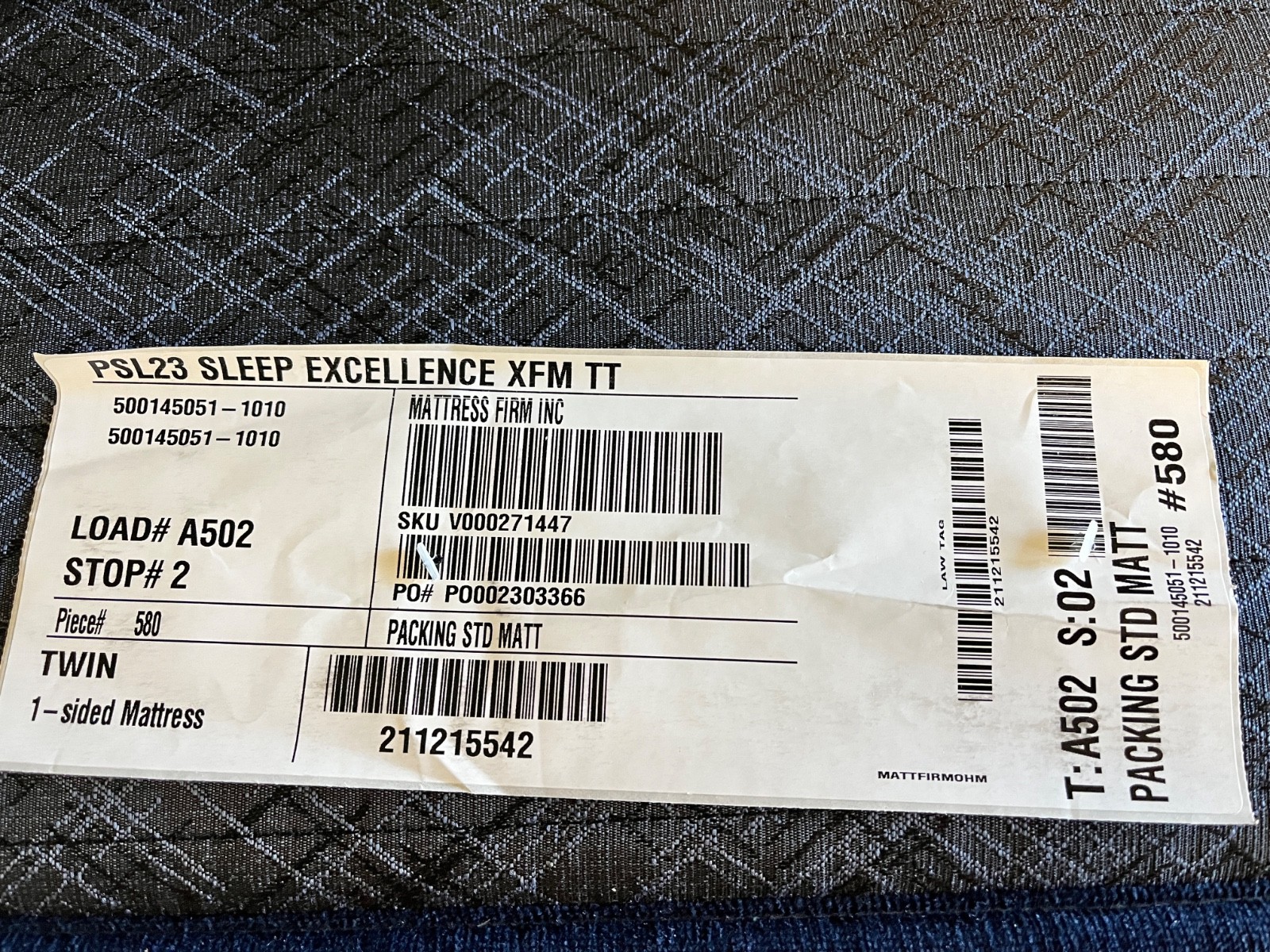 Twin Serta Perfect Sleeper Extra Firm Mattress – Brand New w/ Tags – Never Used