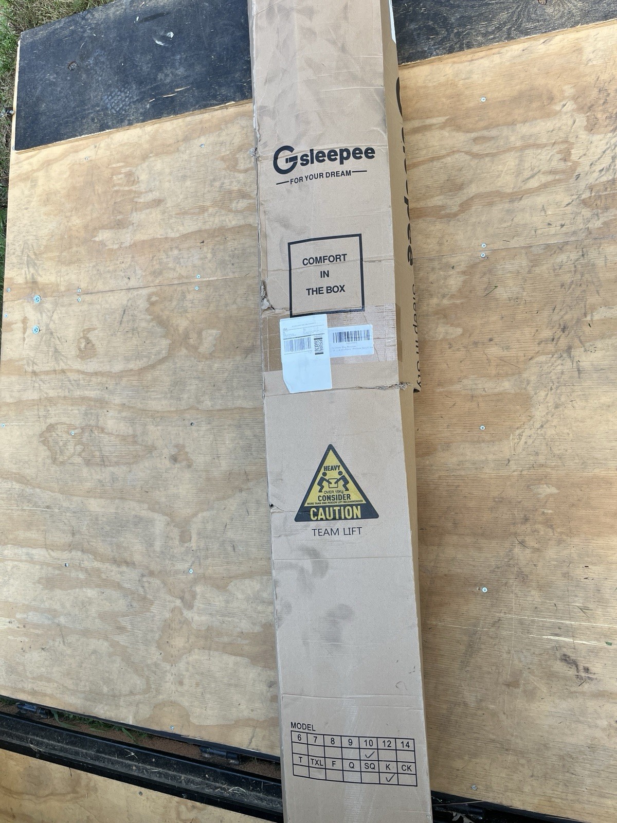 Brand New, Mattress And Bed King Size