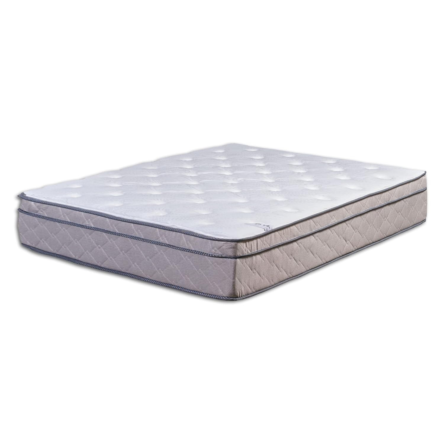 12-Inch Ultra Plush Twin Hybrid Mattress with Pocket Coils & Motion Isolation