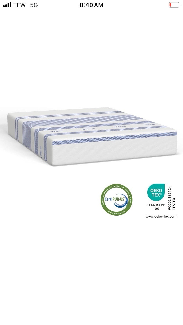 12-Inch Gel Memory Foam Mattress Bed in a Box Twin BONUS PROTECTOR Certi-Pur