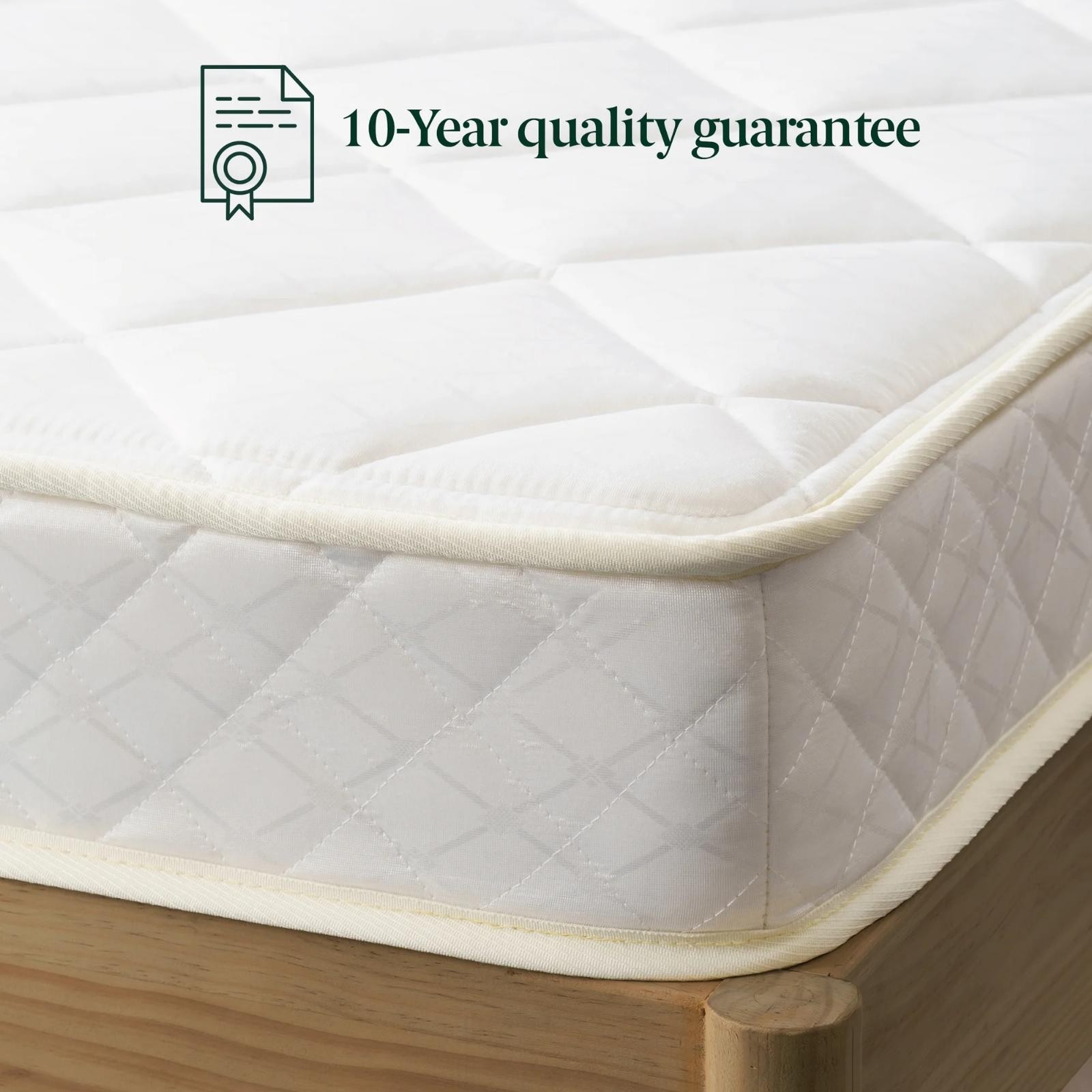 Zinus 6″ Twin Size Mattress Bonnell Inner Springs And Foam For Adults And Kids