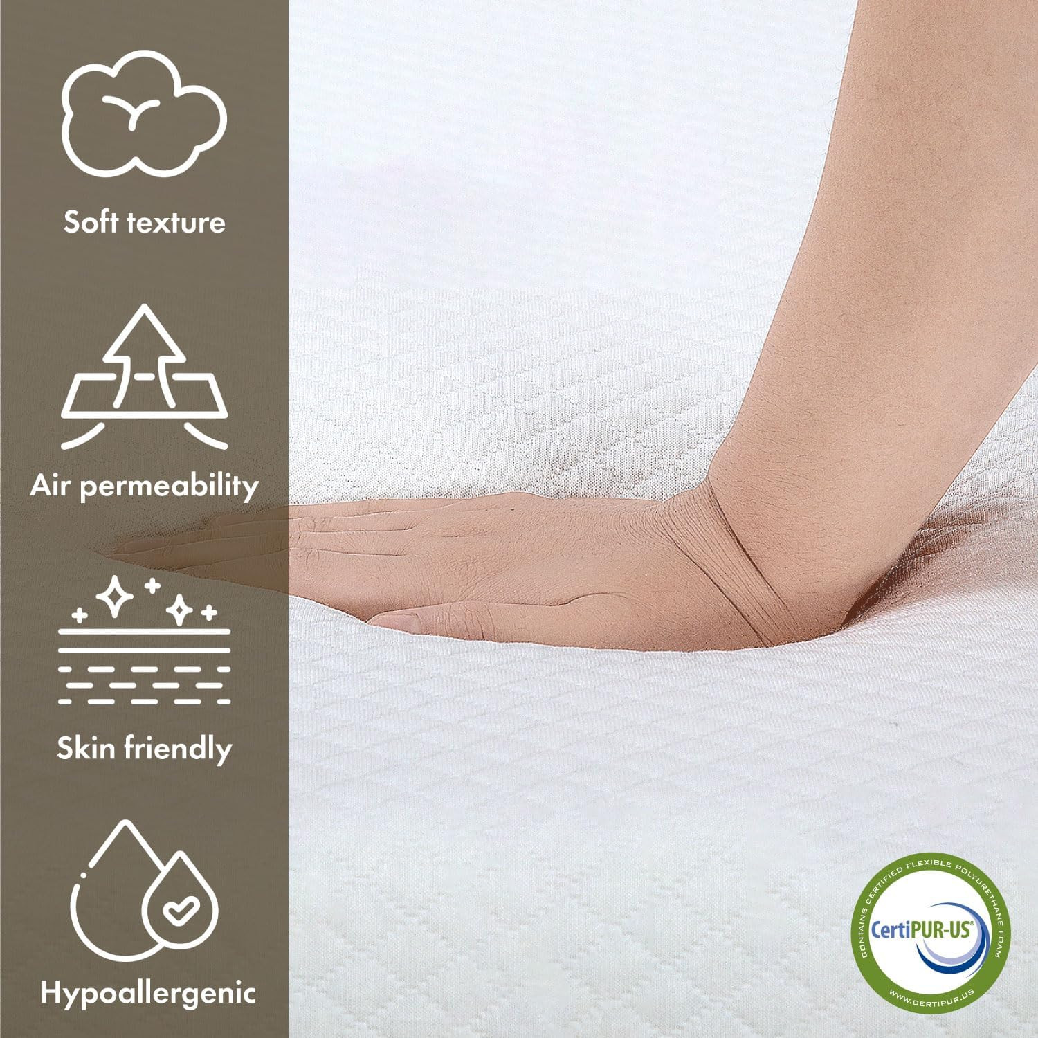 Anatole King 12″ Gel Memory Foam Mattress – Cool Sleep & Pressure Relief