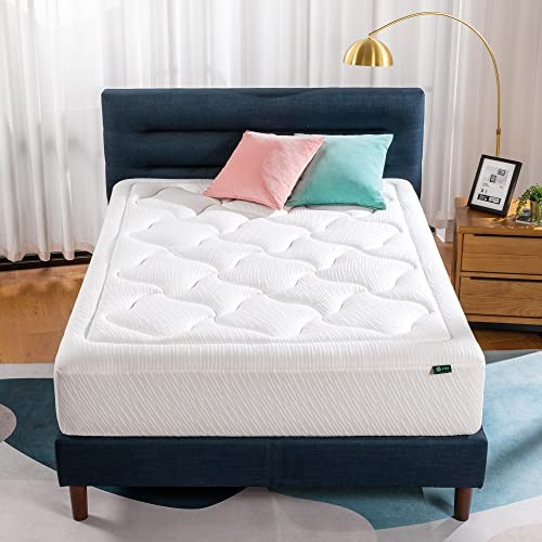 ZINUS 12 INCH CLOUD MEMORY FOAM MATTRESS QUEEN AZ-CMM-12Q – WHITE