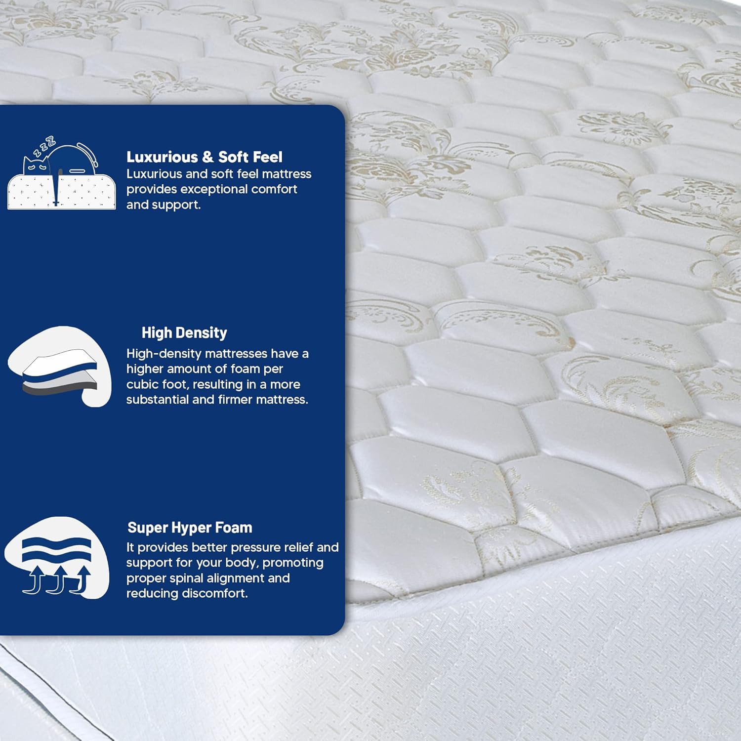 9-Inch Twin Innerspring Mattress – Gentle Firm Tight Top Comfort