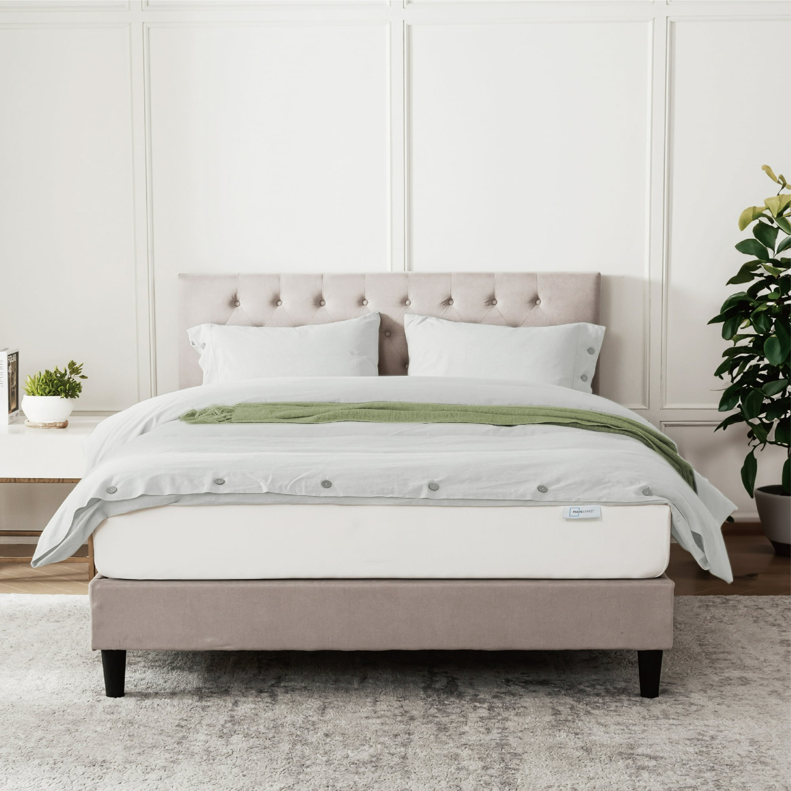 Mainstays 8” Medium Firm Memory Foam Mattress, Twin