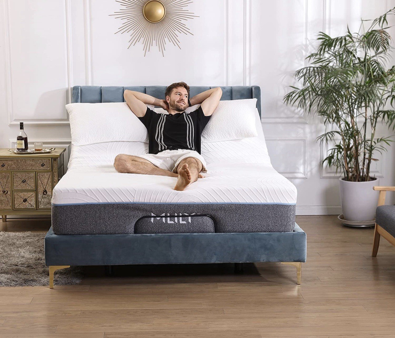 New California King – Mlily Fusion Lux – hybrid mattress