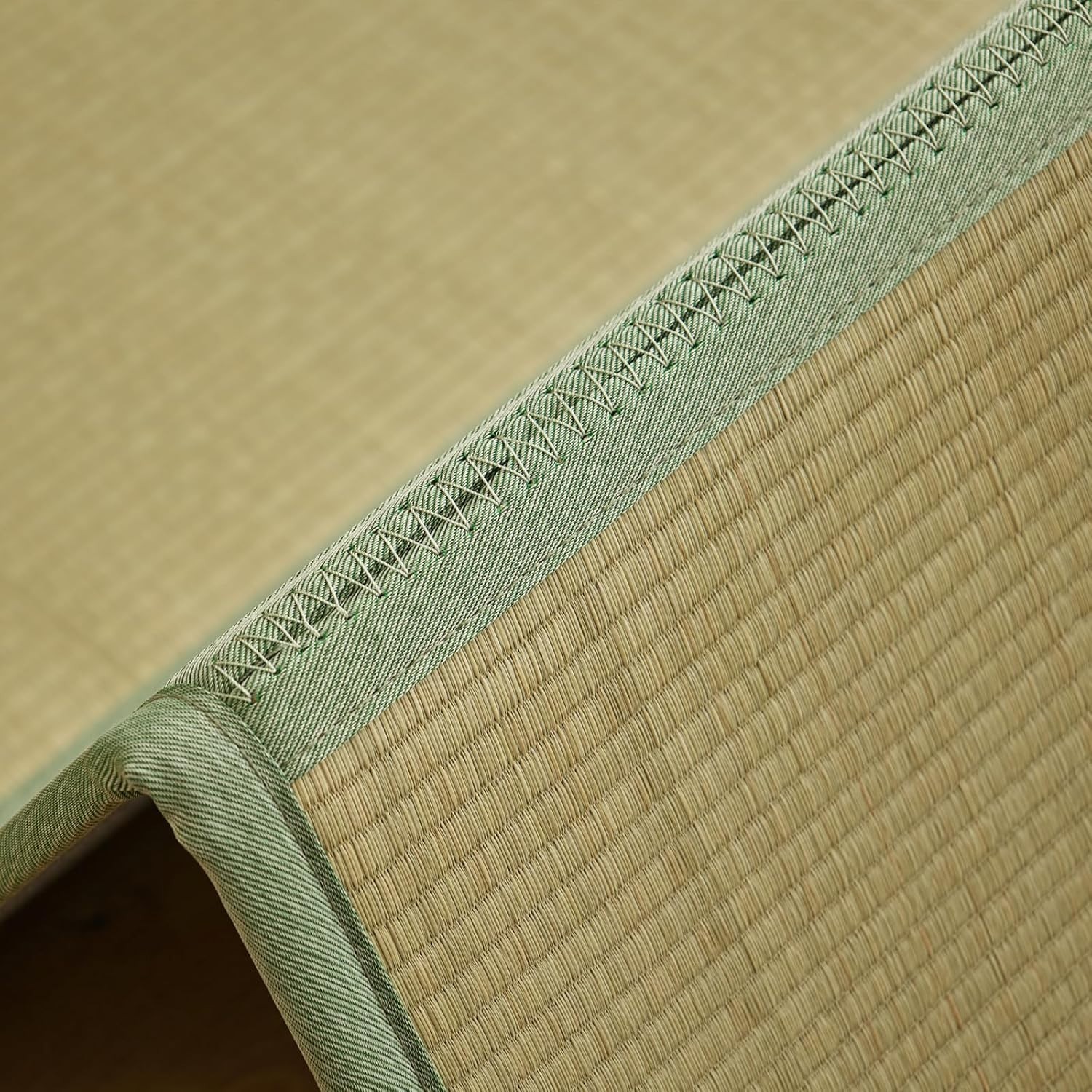 Japanese Tatami Mat,(Twin XL,83″ x 39″ x 0.5″),100% Rush Grass Portable#2564M Y1