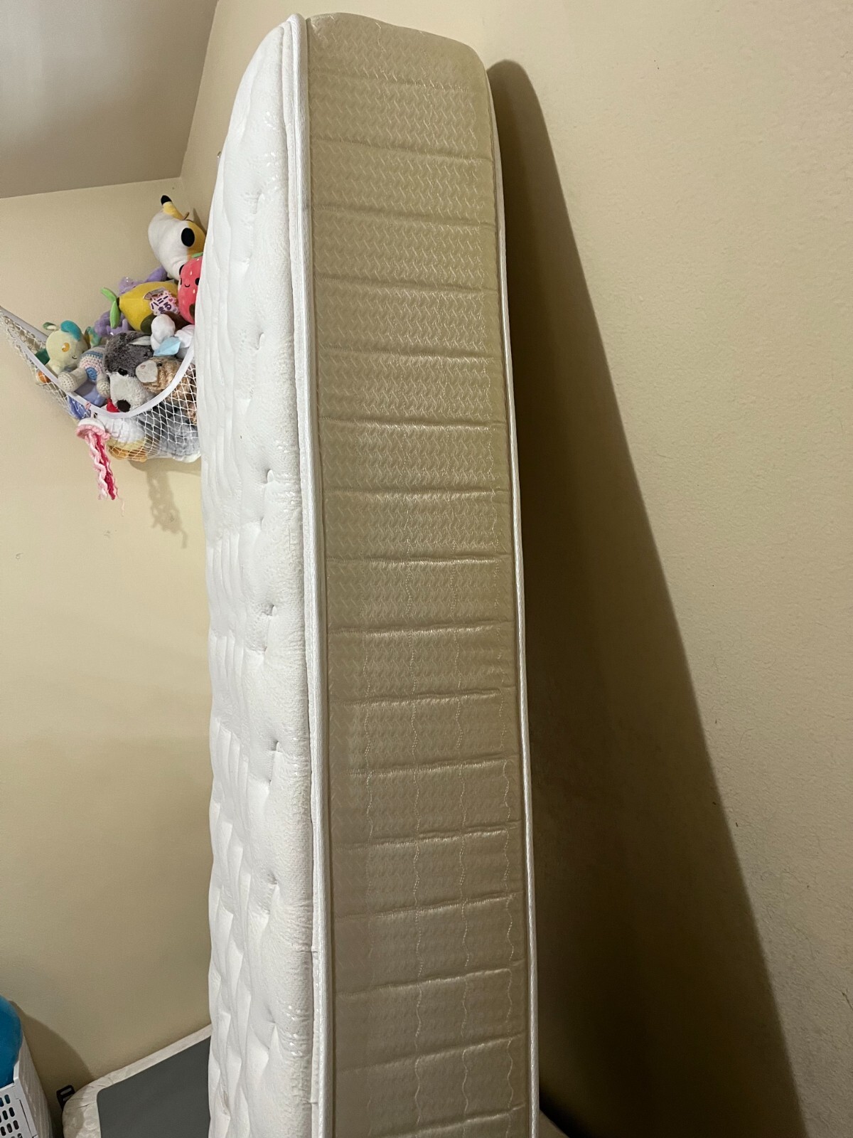 10″ Serta Perfect Sleeper Twin Sized Mattress, Metal Bed Frame Included