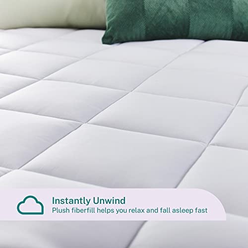 Dual Layer 4 Inch Memory Foam Mattress Size, Ultra Queen Topper Plush Support