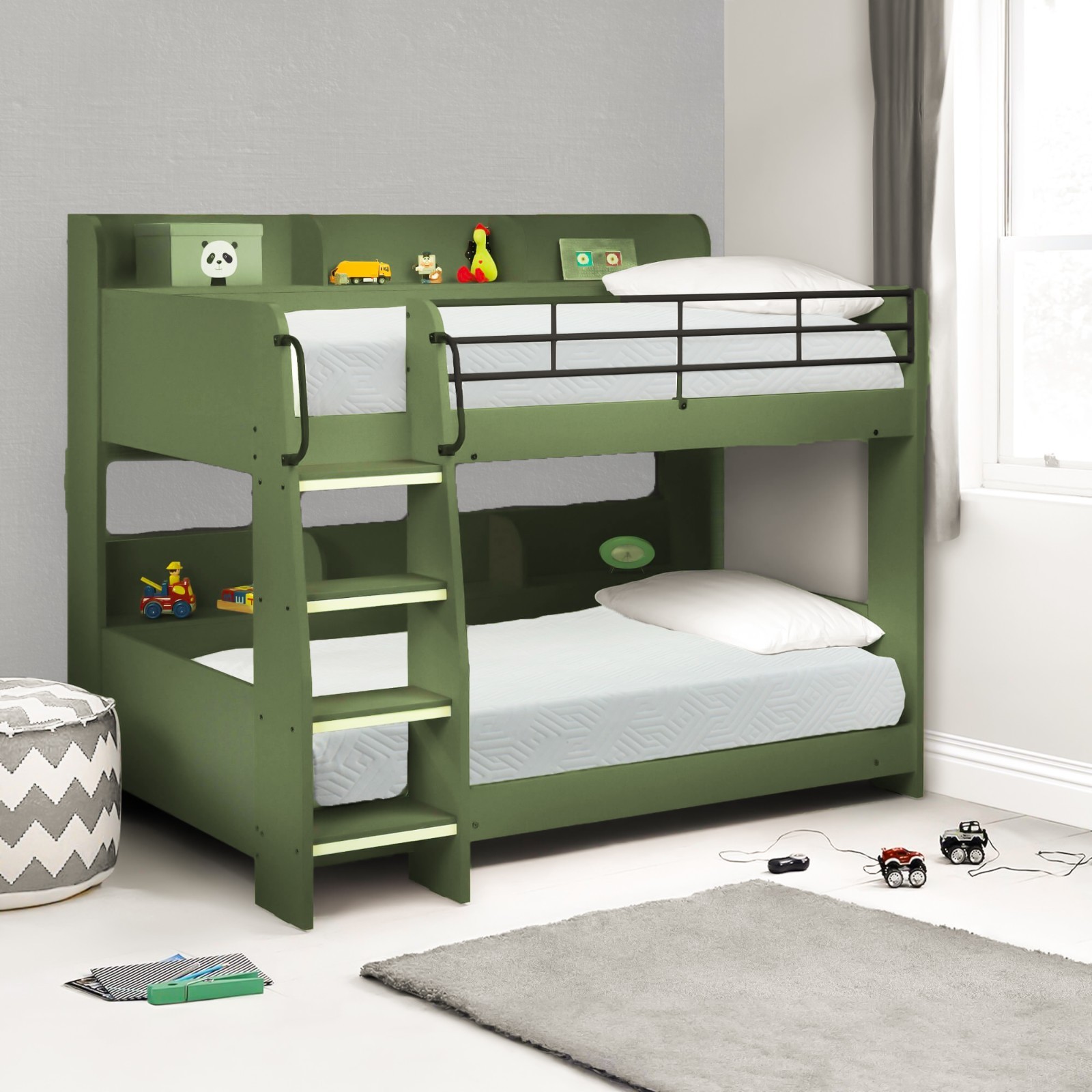 Economical Twin Size Medium Firm Foam Mattress Bed Made in Canada