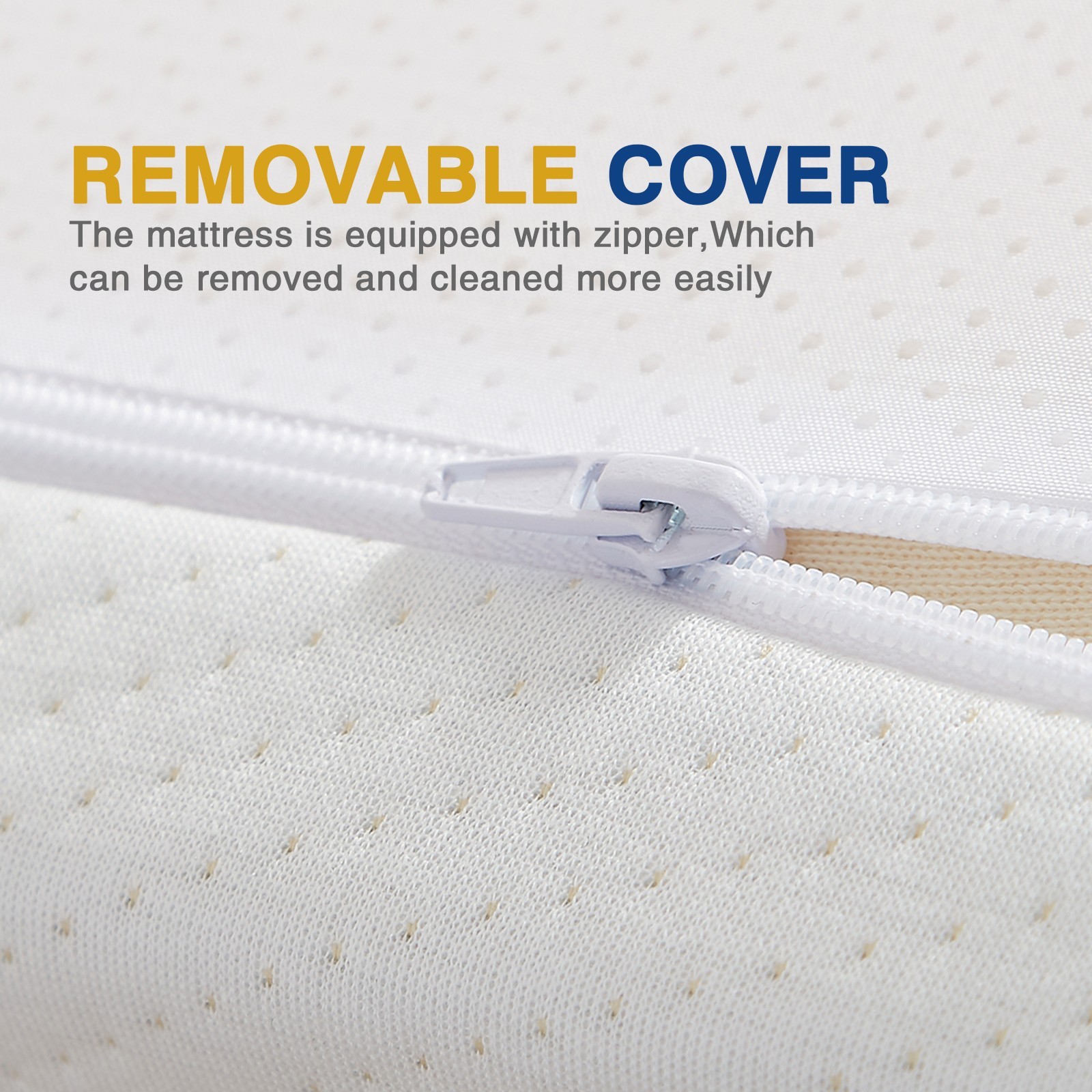 5″ 6″Gel Memory Foam Cooling Mattress with Breathable & Removable Cover in a Box