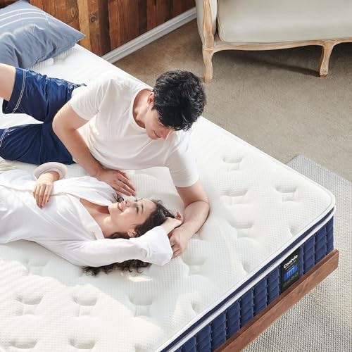 Mattress 14 Inch, Hybrid Bed Mattress in a Box, 4 Twin 14 Inch Medium Firm