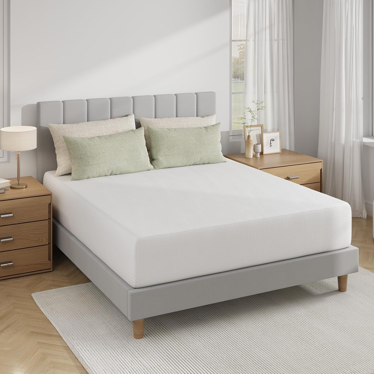 Novilla Mattress, 5-14 Inch Gel Memory Foam Mattress in a Box, Cooling Comfort