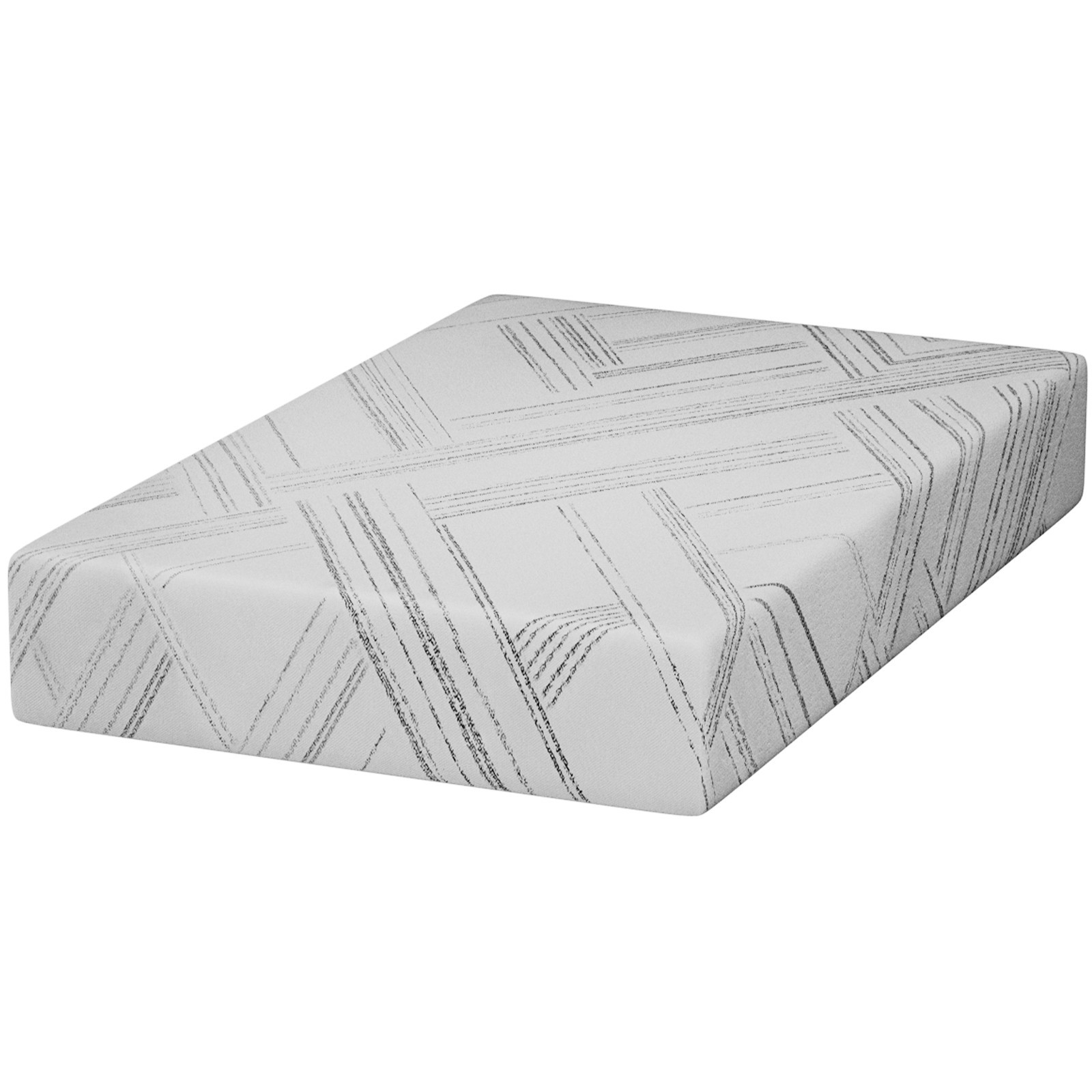10″ Twin Full Queen King Gel Memory Foam Mattress CertiPUR-US Certified in a Box