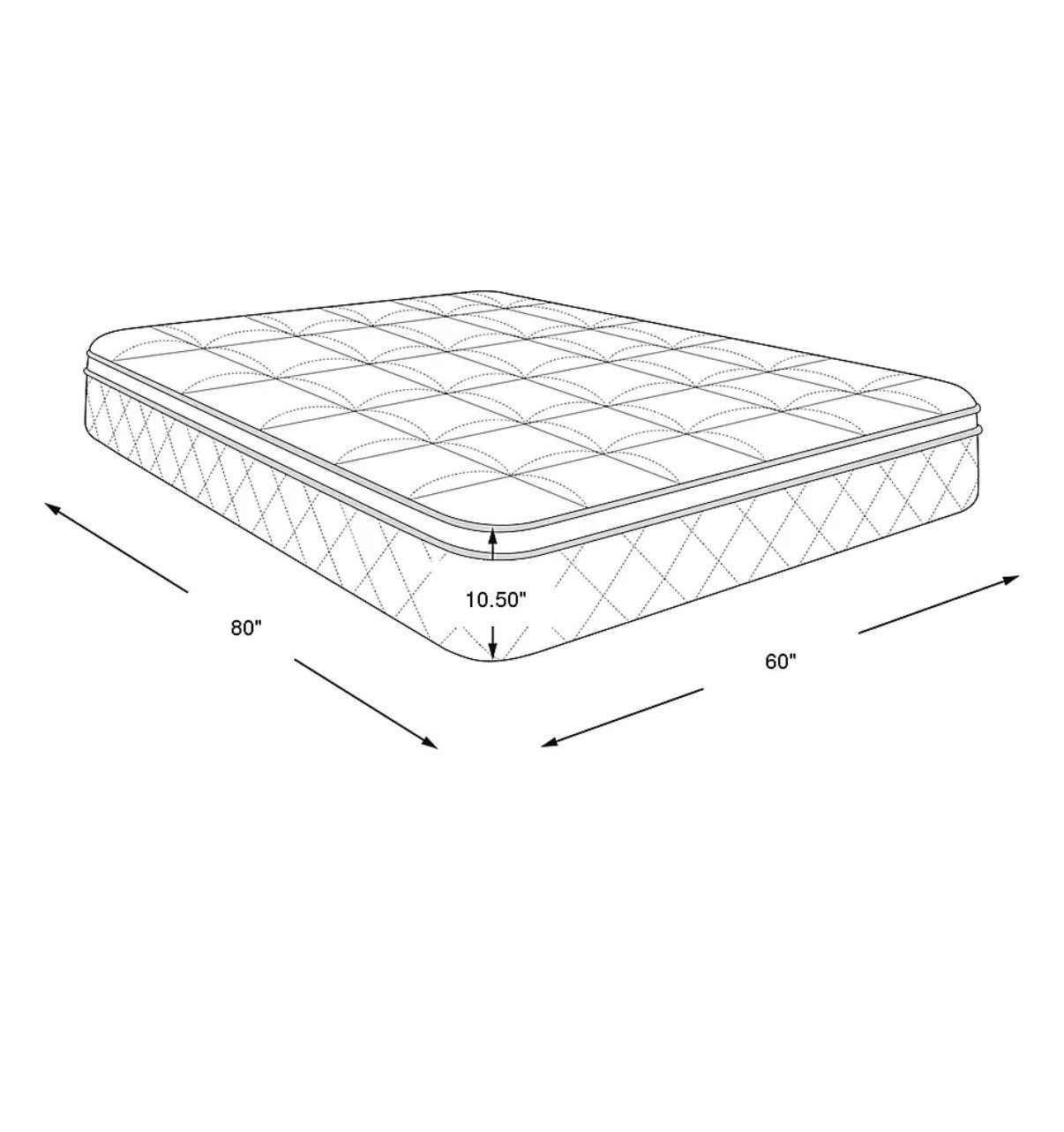 Casper Onyx 2.0 Queen Mattress In A Box Brand New Free Shipping