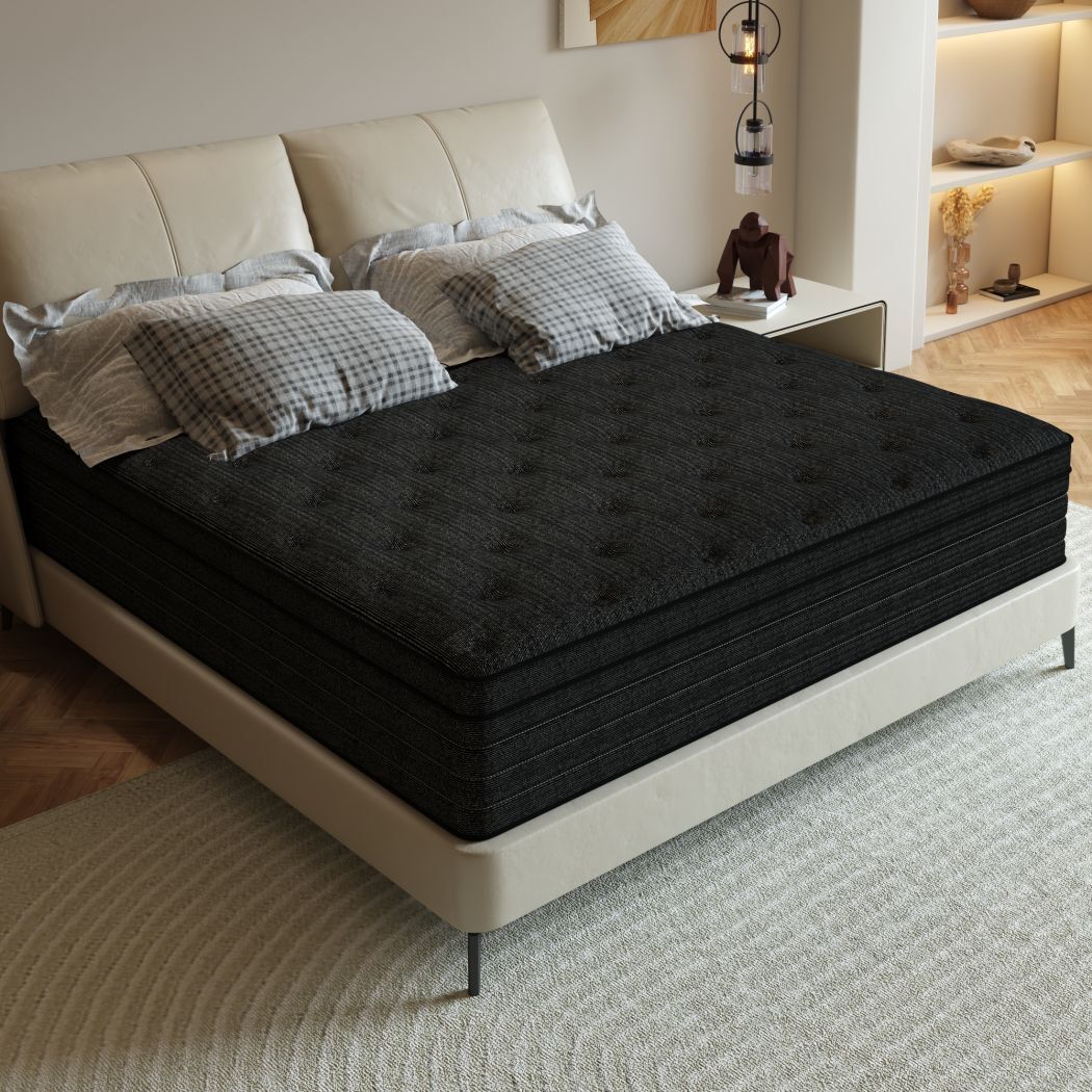 12/14 Inch Memory Foam Hybrid Spring Mattress in a Box Twin Full Queen King Size