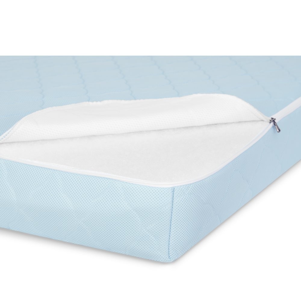 Evolur Wondernap 2 in 1 Full-size Crib Mattress, Blue