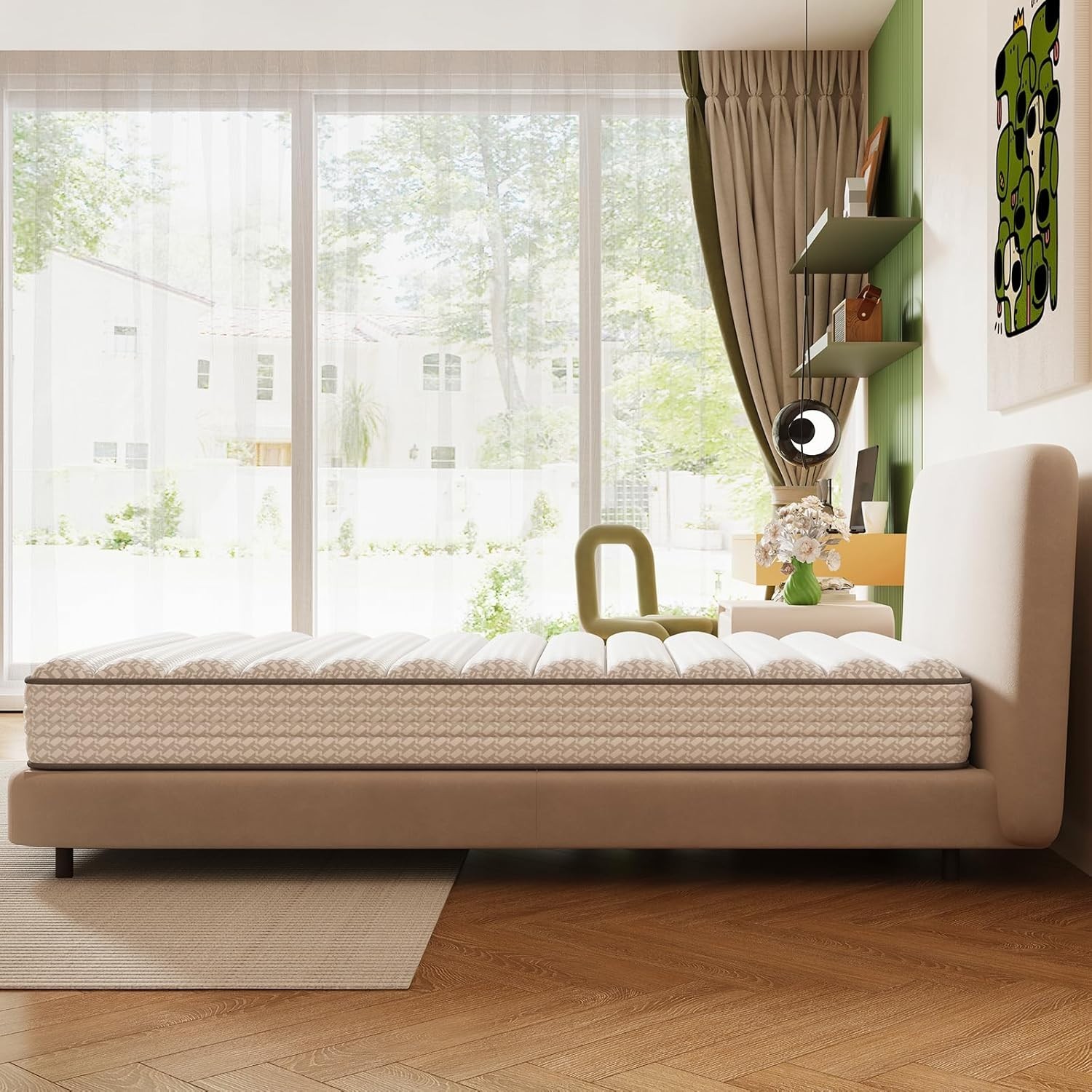 8 Inch Twin XL Mattress with SmartS Coil | Pressure Relief for Growing Bodies