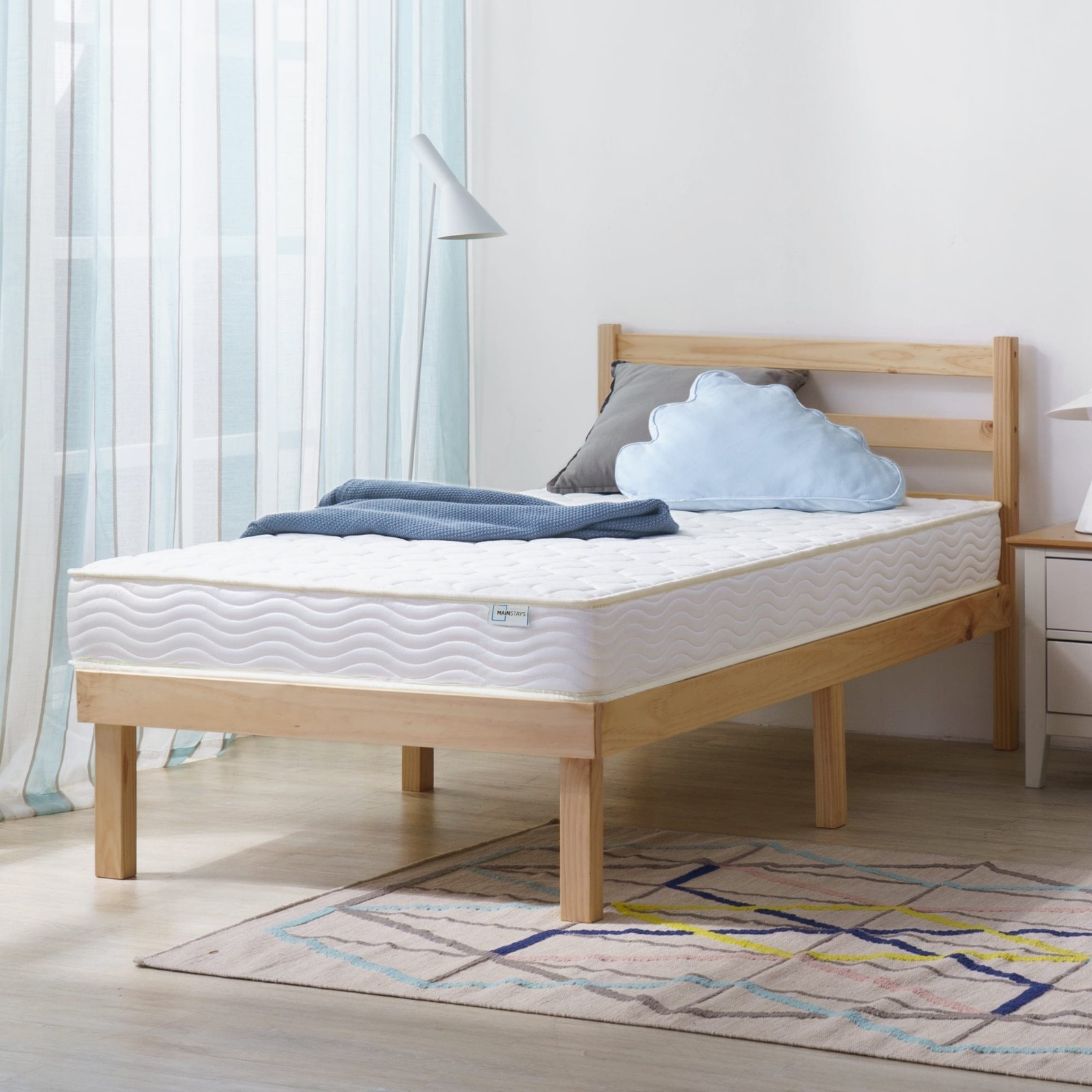 Mainstays 6-Inch Twin Innerspring Mattress with Gel Foam Layer