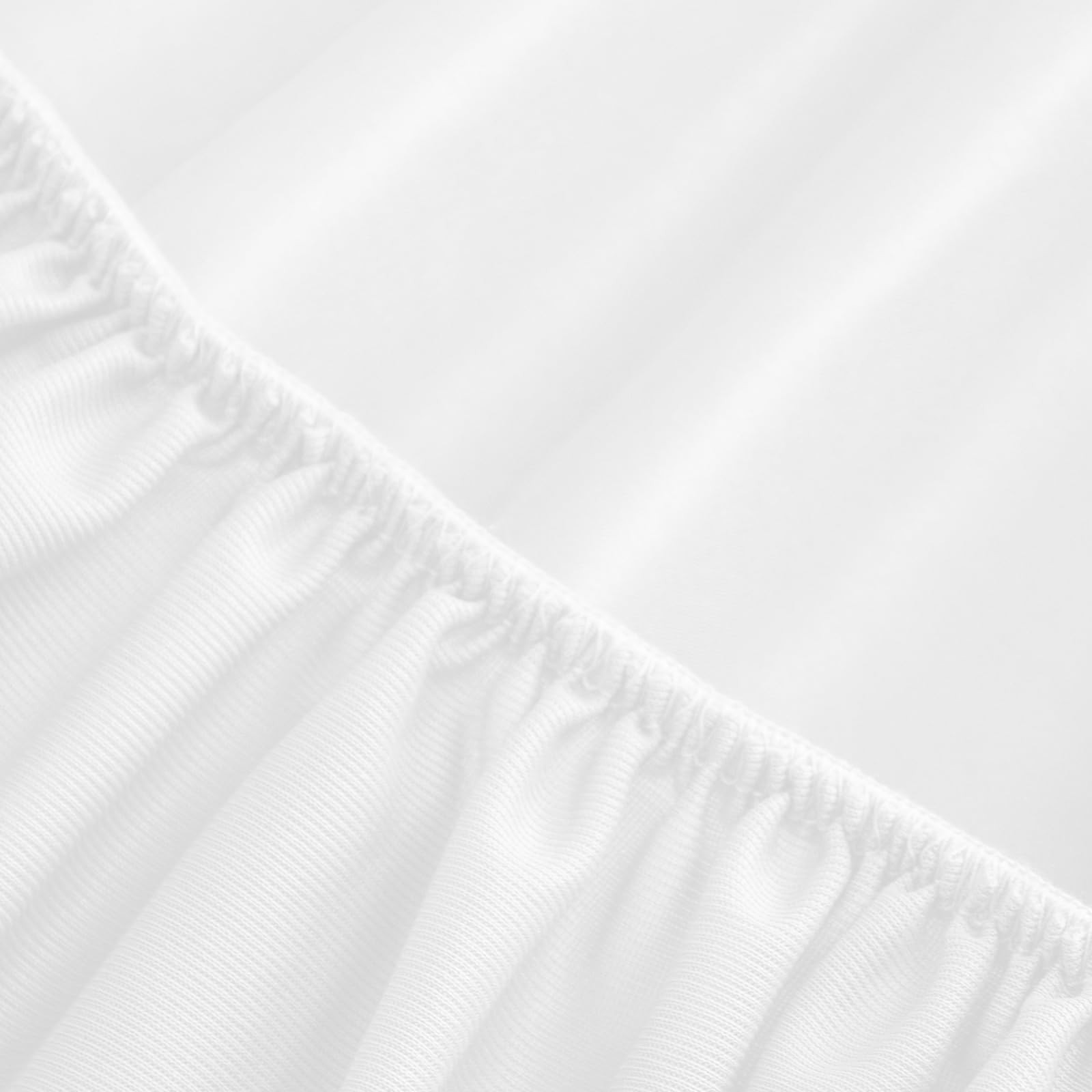2 Pack King Mattress Protector 76″ x 80″, White