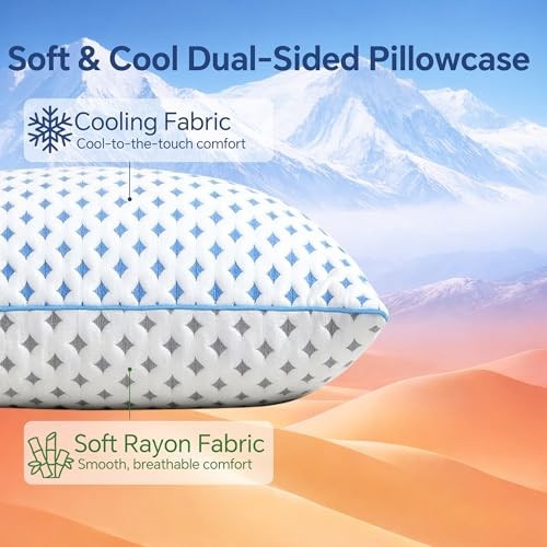 King Size Pillows Set of for Sleeping, Cooling King (U.S. Standard) 2