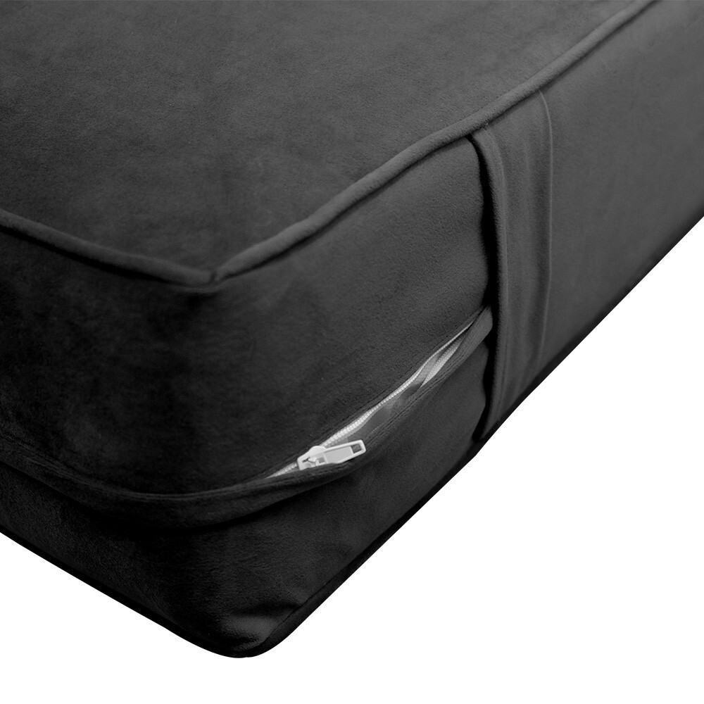 Same Pipe 8″ Twin-XL 80x39x8 Velvet Indoor Daybed Mattress |COVER ONLY|-AD350