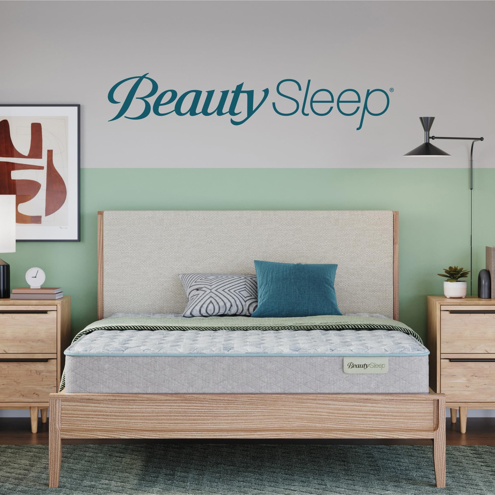 BeautySleep by Beautyrest DreamRest Firm 11.5″ Twin Mattress, Pocketed Coils,…