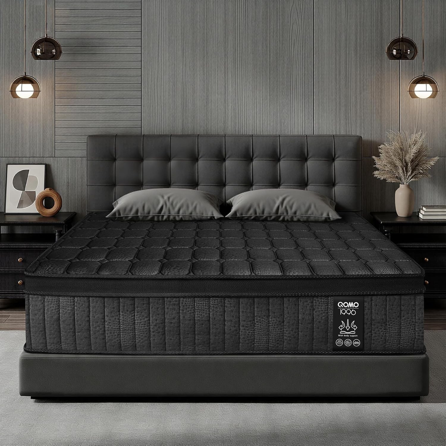 Hybrid Gel Memory Foam Twin Mattress – 10 Inch Medium Firm for Pressure Relief